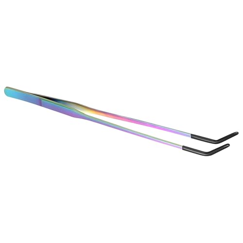 Sghtil Reptilien Fütterungszange | Gerade Und Gebogene Pinzetten | rutschfeste Silikonkopf Werkzeuge und Zubehör für Echsen Terrarien Wasserpflanzen Spinnen und Haustierschlangen Sghtil Reptilien Fütterungszange | Gerade Und Gebogene Pinzetten | rutschfeste Silikonkopf Werkzeuge und Zubehör für Echsen Terrarien Wasserpflanzen Spinnen und Haustierschlangen von Sghtil