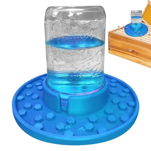 Sghtil Wasserspender für, Tränke für, Wasserspender mit Zucker, Mason Jar für, Eingang und Futterstation für Bienenstöcke, Futterstation für, zum Füttern Sghtil Wasserspender für, Tränke für, Wasserspender mit Zucker, Mason Jar für, Eingang und Futterstation für Bienenstöcke, Futterstation für, zum Füttern von Sghtil