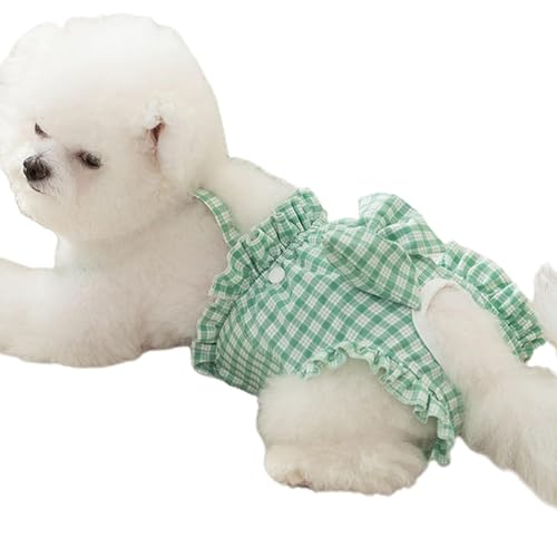 Sghtil Wiederverwendbare Hundewindeln, wiederverwendbare Hundewindeln, weiche und atmungsaktive Menstruationshosen für Welpen, karierte Hundewindeln, verstellbare Bauchwickel Sghtil Wiederverwendbare Hundewindeln, wiederverwendbare Hundewindeln, weiche und atmungsaktive Menstruationshosen für Welpen, karierte Hundewindeln, verstellbare Bauchwickel von Sghtil