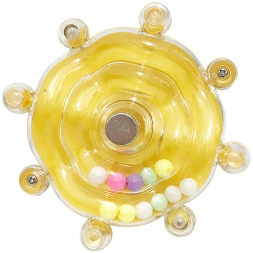 Sgqtqybk Bird Toys for Conures, Spinning Rattle Cockatiel Toys Interactive Bird Cage Accessories for Entertainment Chewing Exercise, Yellow Sgqtqybk Bird Toys for Conures, Spinning Rattle Cockatiel Toys Interactive Bird Cage Accessories for Entertainment Chewing Exercise, Yellow von Sgqtqybk