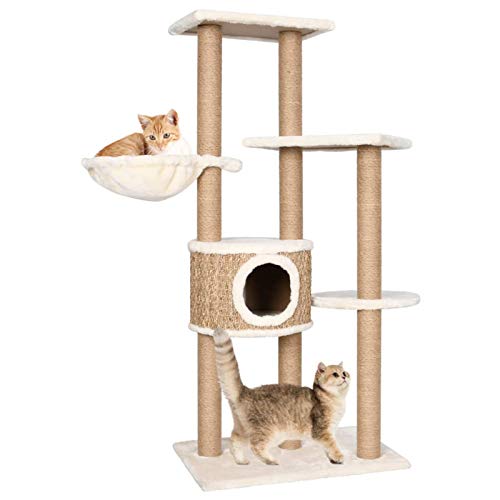 ShGaxin Katzen-Kratzbaum 126 cm Seegras, Katzenkratzbaum, Katzenmöbel, Kratztonne Für Katzen, Aktivitätskratzbäume, Katzen Zubehör ShGaxin Katzen-Kratzbaum 126 cm Seegras, Katzenkratzbaum, Katzenmöbel, Kratztonne Für Katzen, Aktivitätskratzbäume, Katzen Zubehör von ShGaxin