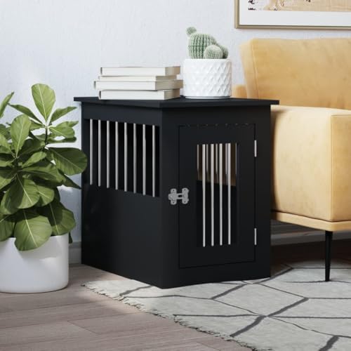 ShGaxin Homes For Pets 838310 Hundekäfig, aus technischem Holz, schwarz, 45 x 62 x 59 cm, Käfig für Haustiere, Katzenkäfig, Käfige für kleine Welpen, 45 x 62 x 59 cm ShGaxin Homes For Pets 838310 Hundekäfig, aus technischem Holz, schwarz, 45 x 62 x 59 cm, Käfig für Haustiere, Katzenkäfig, Käfige für kleine Welpen, 45 x 62 x 59 cm von ShGaxin