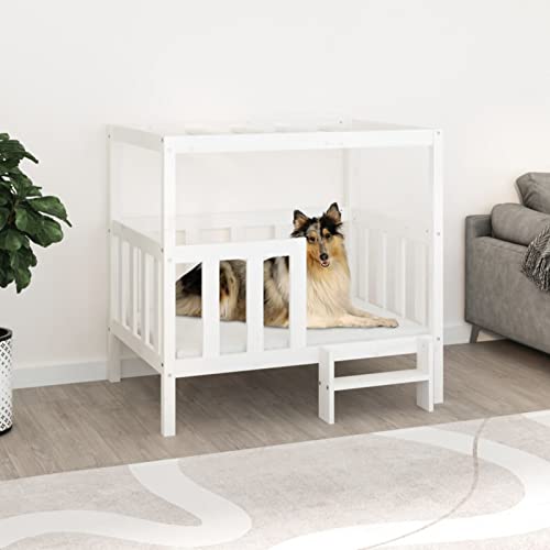 ShGaxin Hundebett, Hundekissen, Katzenbett, Dog Bed, Hunde Bett, Katzensofa, Hundecouch, Petbett Hunde, Weiß 105,5x83,5x100 cm Massivholz Kiefer ShGaxin Hundebett, Hundekissen, Katzenbett, Dog Bed, Hunde Bett, Katzensofa, Hundecouch, Petbett Hunde, Weiß 105,5x83,5x100 cm Massivholz Kiefer von ShGaxin
