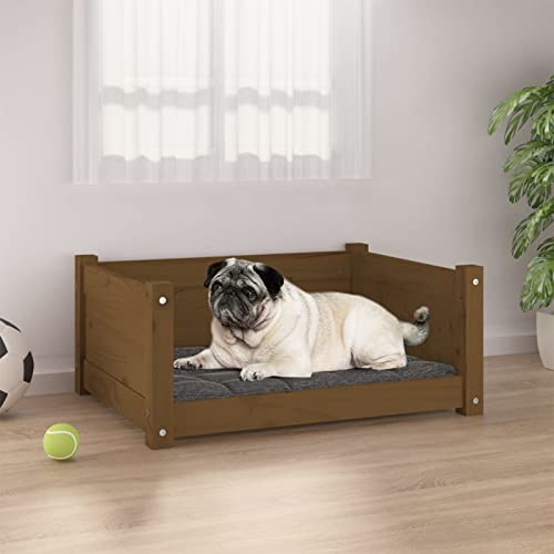 ShGaxin Hundebett, Hundesofa, Hunde Bett, Hundekissen, Dog Bed, Kuschelbett Katzen, Hunde Sofabett, Hunde Couch, Honigbraun 65,5x50,5x28 cm Massivholz Kiefer ShGaxin Hundebett, Hundesofa, Hunde Bett, Hundekissen, Dog Bed, Kuschelbett Katzen, Hunde Sofabett, Hunde Couch, Honigbraun 65,5x50,5x28 cm Massivholz Kiefer von ShGaxin