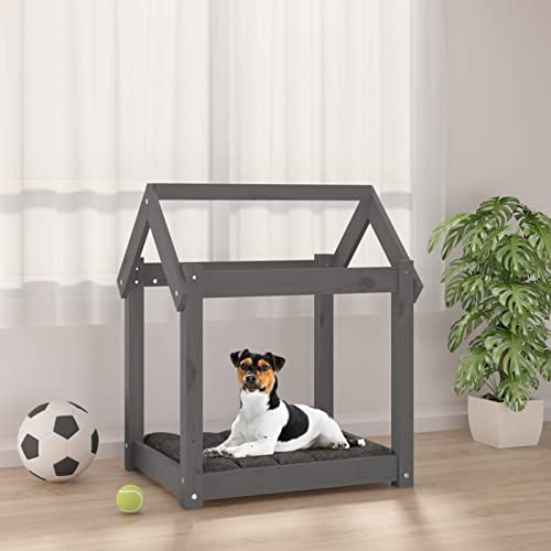 ShGaxin Hundebett Grau 61x50x70 cm Massivholz Kiefer, Hundesofa, Hunde Bett, Hundekissen, Dog Bed, Kuschelbett Katzen, Hunde Couch, Hunde Sofabett, 822199 ShGaxin Hundebett Grau 61x50x70 cm Massivholz Kiefer, Hundesofa, Hunde Bett, Hundekissen, Dog Bed, Kuschelbett Katzen, Hunde Couch, Hunde Sofabett, 822199 von ShGaxin