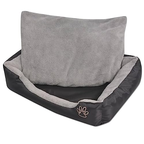 ShGaxin Hundebett Mit gepolstertem Kissen Größe M, Hundesofa, Hunde Bett, Hundekissen, Dog Bed, Kuschelbett Katzen, Hunde Couch, Hunde Sofabett, Schwarz ShGaxin Hundebett Mit gepolstertem Kissen Größe M, Hundesofa, Hunde Bett, Hundekissen, Dog Bed, Kuschelbett Katzen, Hunde Couch, Hunde Sofabett, Schwarz von ShGaxin
