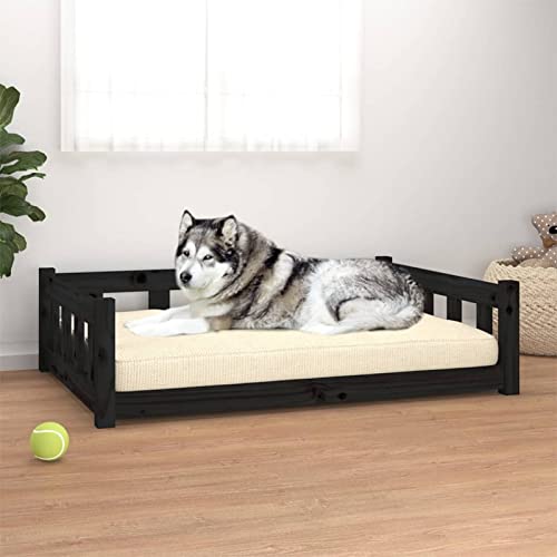 ShGaxin Hundebett Schwarz 105,5x75,5x28 cm Massivholz Kiefer, Hundesofa, Hunde Bett, Hundekissen, Dog Bed, Kuschelbett Katzen, Hunde Couch, Hunde Sofabett, 820206 ShGaxin Hundebett Schwarz 105,5x75,5x28 cm Massivholz Kiefer, Hundesofa, Hunde Bett, Hundekissen, Dog Bed, Kuschelbett Katzen, Hunde Couch, Hunde Sofabett, 820206 von ShGaxin