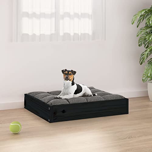 ShGaxin Hundebett Schwarz 51,5x44x9 cm Massivholz Kiefer, Hundesofa, Hunde Bett, Hundekissen, Dog Bed, Kuschelbett Katzen, Hunde Couch, Hunde Sofabett, 820850 ShGaxin Hundebett Schwarz 51,5x44x9 cm Massivholz Kiefer, Hundesofa, Hunde Bett, Hundekissen, Dog Bed, Kuschelbett Katzen, Hunde Couch, Hunde Sofabett, 820850 von ShGaxin