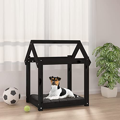 ShGaxin Hundebett Schwarz 61x50x70 cm Massivholz Kiefer, Hundesofa, Hunde Bett, Hundekissen, Dog Bed, Kuschelbett Katzen, Hunde Couch, Hunde Sofabett, 822201 ShGaxin Hundebett Schwarz 61x50x70 cm Massivholz Kiefer, Hundesofa, Hunde Bett, Hundekissen, Dog Bed, Kuschelbett Katzen, Hunde Couch, Hunde Sofabett, 822201 von ShGaxin