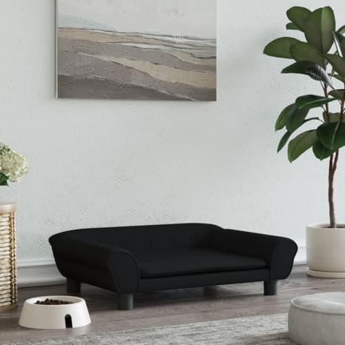 ShGaxin Hundebett Schwarz 70x48x22 cm Samt, Hundesofa, Hunde Bett, Hundekissen, Dog Bed, Kuschelbett Katzen, Hunde Couch, Hunde Sofabett, 172016 ShGaxin Hundebett Schwarz 70x48x22 cm Samt, Hundesofa, Hunde Bett, Hundekissen, Dog Bed, Kuschelbett Katzen, Hunde Couch, Hunde Sofabett, 172016 von ShGaxin