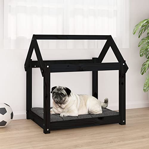 ShGaxin Hundebett Schwarz 71x55x70 cm Massivholz Kiefer, Hundesofa, Hunde Bett, Hundekissen, Dog Bed, Kuschelbett Katzen, Hunde Couch, Hunde Sofabett, 822206 ShGaxin Hundebett Schwarz 71x55x70 cm Massivholz Kiefer, Hundesofa, Hunde Bett, Hundekissen, Dog Bed, Kuschelbett Katzen, Hunde Couch, Hunde Sofabett, 822206 von ShGaxin