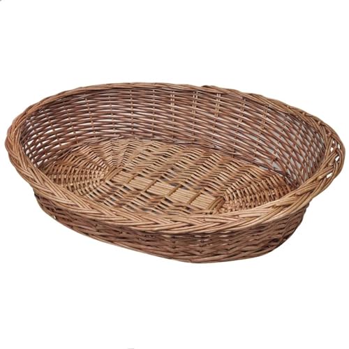 ShGaxin Hundebett aus Weide Natur 90 cm, Hundesofa, Hunde Bett, Hundekissen, Dog Bed, Kuschelbett Katzen, Hunde Couch, Hunde Sofabett, 170340 ShGaxin Hundebett aus Weide Natur 90 cm, Hundesofa, Hunde Bett, Hundekissen, Dog Bed, Kuschelbett Katzen, Hunde Couch, Hunde Sofabett, 170340 von ShGaxin