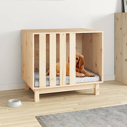 ShGaxin Hundehütte 70 x 50 x 62 cm aus massivem Kiefernholz, Hundehütten, Hundehütten, Hundehütten, Hundehütten für den Innenbereich, 822481 ShGaxin Hundehütte 70 x 50 x 62 cm aus massivem Kiefernholz, Hundehütten, Hundehütten, Hundehütten, Hundehütten für den Innenbereich, 822481 von ShGaxin