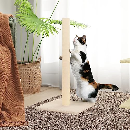 ShGaxin Kratzbaum für Katzen, Kratzbaum für Katzen, Katzenzubehör, Katzenturm, Katzenhaus, Katzenhaus, Creme, 35 x 35 x 70 cm ShGaxin Kratzbaum für Katzen, Kratzbaum für Katzen, Katzenzubehör, Katzenturm, Katzenhaus, Katzenhaus, Creme, 35 x 35 x 70 cm von ShGaxin