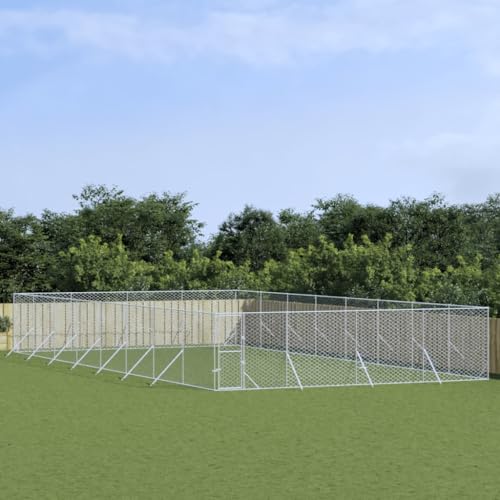 ShGaxin Laufstall für den Außenbereich, verzinkter Stahl, silberfarben, 8 x 16 x 2 m, Laufstall für Hunde, Welpen, Laufstall, Hundegehege ShGaxin Laufstall für den Außenbereich, verzinkter Stahl, silberfarben, 8 x 16 x 2 m, Laufstall für Hunde, Welpen, Laufstall, Hundegehege von ShGaxin