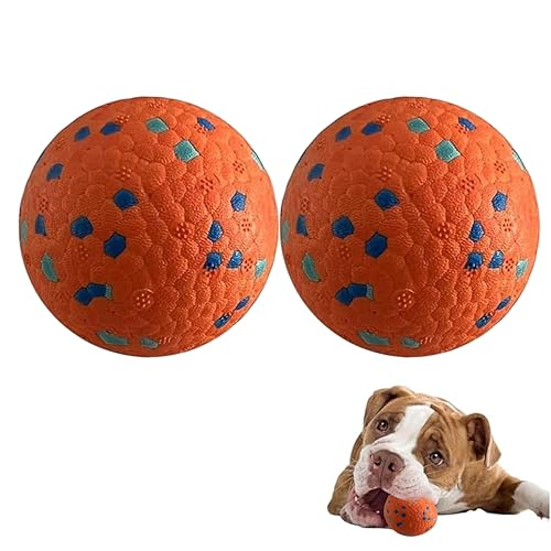 Hundebälle für aggressive Kauer, Hundebälle, Tennisball-Spielzeug, Hundespielzeug für aggressive Kauer, Wasserspielzeugball für alle Lebensphasen (2) von Shabeli
