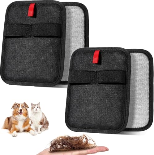 Shabeli Handschuhe für Haustiere, Wiederverwendbare Handschuhe für Katzen und Hunde, Sofas, Streu, Teppiche, Vorhänge, Werkzeug für Haustiere (2er Pack) von Shabeli