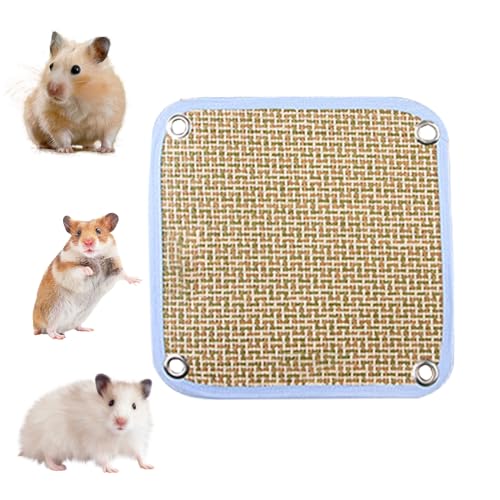 Shaersu Haustier-Hängematte, Hamster-Kühlkissen, maschinenwaschbar, Mehrzweck-Käfig, Kühlzubehör zum Stehen, Ausruhen, Spielen, Schlafen Shaersu Haustier-Hängematte, Hamster-Kühlkissen, maschinenwaschbar, Mehrzweck-Käfig, Kühlzubehör zum Stehen, Ausruhen, Spielen, Schlafen von Shaersu