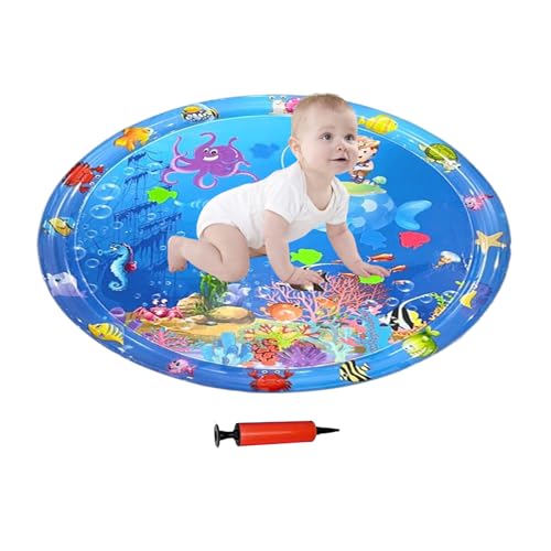 Shaersu Haustier Kühlmatte | Kratzfeste Katzenkühlmatte Wassermatte 100x100 cm - Aufblasbare Haustier Eisunterlage Mit Pumpe Interaktives Sinnes Spielzeug Für Zuhause Wohnung Balkon Garten Terrasse Shaersu Haustier Kühlmatte | Kratzfeste Katzenkühlmatte Wassermatte 100x100 cm - Aufblasbare Haustier Eisunterlage Mit Pumpe Interaktives Sinnes Spielzeug Für Zuhause Wohnung Balkon Garten Terrasse von Shaersu