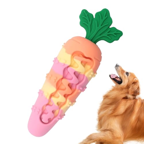 Shaersu Hund Kauspielzeug, Karotten Interaktives Hundespielzeug, Kauspielzeug Für Training Drinnen Draußen Apportieren Reise Bad Geburtstag Weihnachten Halloween Ostern von Shaersu