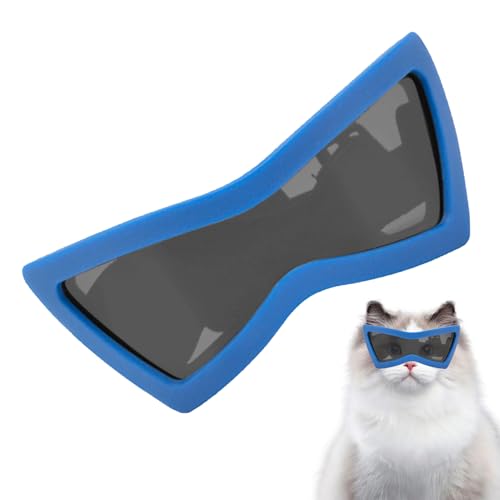 Shaersu Hundesonnenbrille Für Kleine Rassen,Winddichte Sonnenbrille Für Welpen - Haustier Sonnenschutz Mit Verstellbarem Band Für Sommerausflüge Outdoor Wandern Spaziergang UV Schutz Shaersu Hundesonnenbrille Für Kleine Rassen,Winddichte Sonnenbrille Für Welpen - Haustier Sonnenschutz Mit Verstellbarem Band Für Sommerausflüge Outdoor Wandern Spaziergang UV Schutz von Shaersu