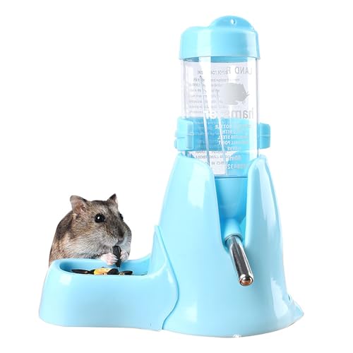 Hamsters Trinkflasche,Haustier Wasserflasche Kein Wasseraustritt Automatischen Wassertrinken Spender + Futternapf + Bodenhöhle 3-in-1 für Kleintiere Nagen Chinchilla Kaninchen Ratten Frettchen Hamsters Trinkflasche,Haustier Wasserflasche Kein Wasseraustritt Automatischen Wassertrinken Spender + Futternapf + Bodenhöhle 3-in-1 für Kleintiere Nagen Chinchilla Kaninchen Ratten Frettchen von ShanBye