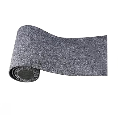 DIY Klettern Katzenkratzer/Trimmbare Selbstklebende Teppich Katzenmatte/Rutschfeste Boden Kratzmatte/Klettern Katzenkratzer Sofaschutz (S,Grau) von ShanGaiLi
