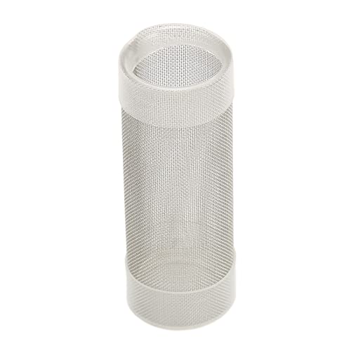 Aquarium-Einlassfilter, Auslaufsicher, Edelstahlventile, Design mit Variablem Durchmesser, Intubation, Aquarium-Einlassfilterabdeckung, Stabil, Einfach zu Bedienen (L) von Shanrya