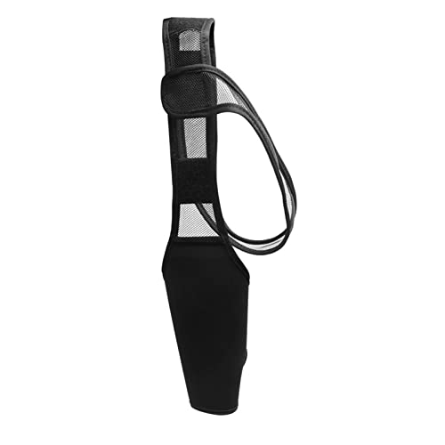 Ellenbogenbandage für Hunde, Schmerzlinderung, Kniebandage für Hunde, Atmungsaktives Neopren, Verstellbar, Bequem für Verwundet für Haustiere (L) von Shanrya