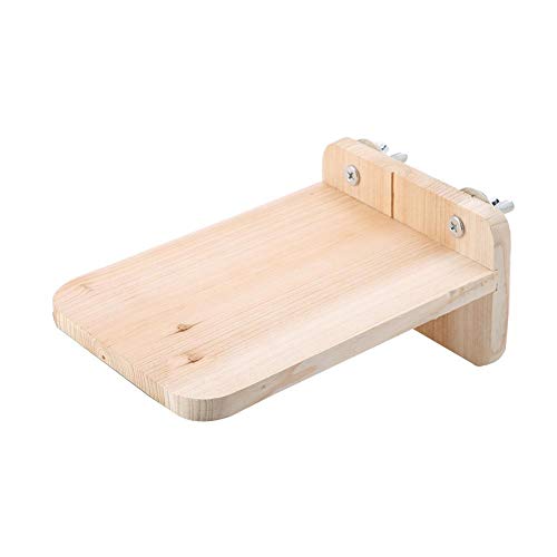 Hamster Platform mit Schrauben Holzspielzeug für Hamster Eichhörnchen Käfig Hamster Platform mit Schrauben Holzspielzeug für Hamster Eichhörnchen Käfig von Shanrya