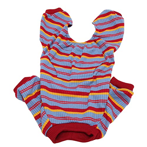Haustier-Body, 4 Beine, stilvoll, klassisch, Frühling, atmungsaktiv, gestreift, Haustier-Overall für Outdoor, XL Haustier-Body, 4 Beine, stilvoll, klassisch, Frühling, atmungsaktiv, gestreift, Haustier-Overall für Outdoor, XL von Shanrya