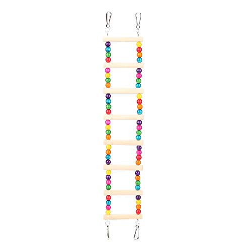 Ichiias Vogel-Leiter-Flexibles verbogenes hölzernes Haustier-Papageien-Hamster-Schwingen-Klettern(8#) von Shanrya