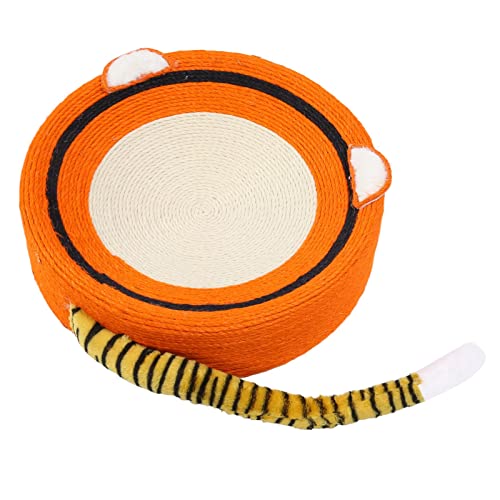 Katzenkratzbett, Katzenkratzpad-Nest, Wiederverwendbar, Gebogen, Konkav, Sisal-Tiger-Stil Zum Schutz von Möbeln Katzenkratzbett, Katzenkratzpad-Nest, Wiederverwendbar, Gebogen, Konkav, Sisal-Tiger-Stil Zum Schutz von Möbeln von Shanrya