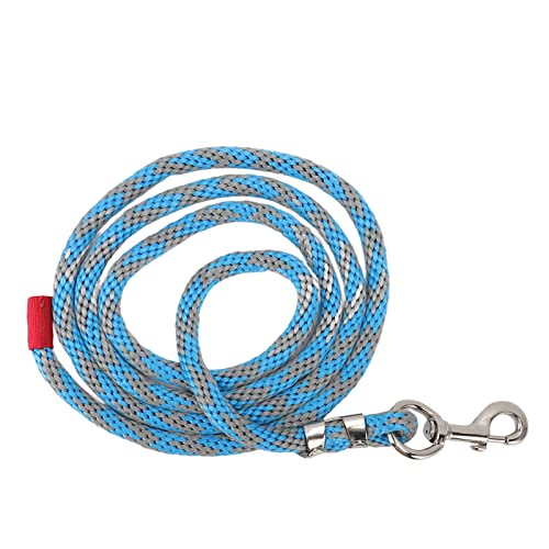 Nylon-Pferdehalsband, Vielseitig Einsetzbares, Widerstandsfähiges Pferdehalsband für das Pferdetraining (Blau grau) von Shanrya