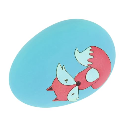 Pet Fetch Play Ball, Interaktives, Bissfestes Pet Egg Ball Toy, Tragbar, Sicher für Katzen und Hunde (Blau) von Shanrya