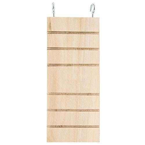 Pet Leiter aus Holz Hamster Bird Stand Platform Toy Rest Board Sitzstangen Käfig Pet Leiter aus Holz Hamster Bird Stand Platform Toy Rest Board Sitzstangen Käfig von Shanrya