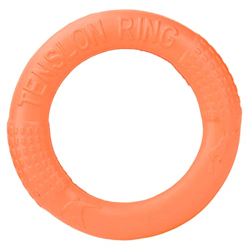 Pet Pull Ring, Hundeflugring Spielzeug Klein für den Außenbereich für Welpen (Orange) von Shanrya