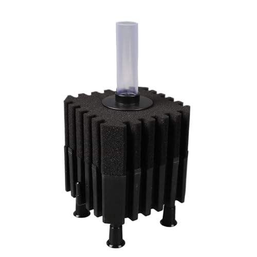 Shanrya Aquarium-Bio-Schwammfilter, Langlebiger Aquarium-Schwammfilter, Professionell, 3-in-1 für Aquarien (M) von Shanrya