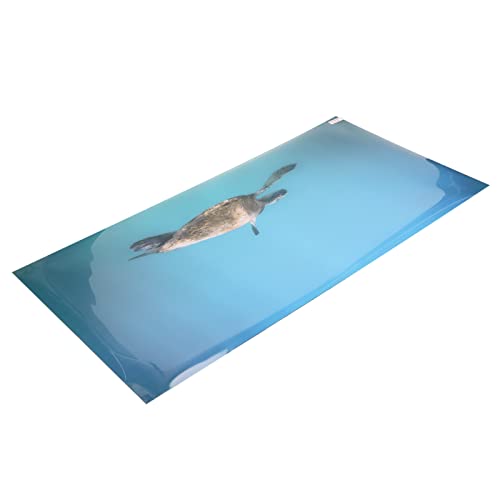 Shanrya Aquarium-Papier, Selbstklebendes PVC-Aquarium-Dekorationsplakat für Unterwasser (122 * 50 cm) von Shanrya