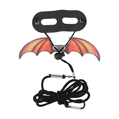 Shanrya Bartagamenhalsband, Mehrzweck-Bartdrachengeschirr aus Leder für Weihnachtsfeiern Shanrya Bartagamenhalsband, Mehrzweck-Bartdrachengeschirr aus Leder für Weihnachtsfeiern von Shanrya