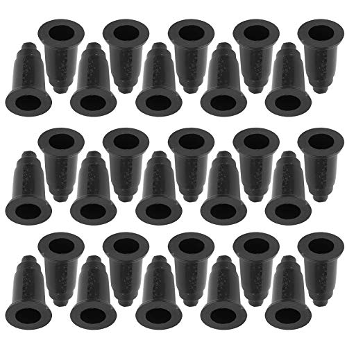Shanrya Bodenfilterplattenhalterung, Filtrationsgitter 30PCS Kunststoff-Aquarium Bodenfilterplattenhalterung, einstellbare DREI Farben für Fischtanks(Black) von Shanrya