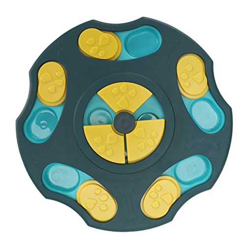Shanrya Dog Slow Feeder Bissfester, Multifunktionaler Safe Verhindert das Ersticken Fünfeckiger Dog Slow Feeder für Hunde (Blau) von Shanrya