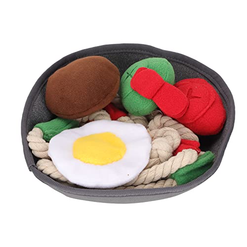 Shanrya Gefüllte Haustier-Plüschtiere, sicher lindern Angstgefühle, erleichtern die Stimmung, quietschende Plüsch-Hundespielzeuge von Shanrya