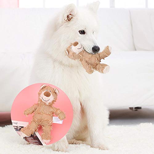 Shanrya Gelbes Hundespielzeug, Soft Cartoon Dog Chewing Toy, für Hundespielzeug,(Yellow) von Shanrya