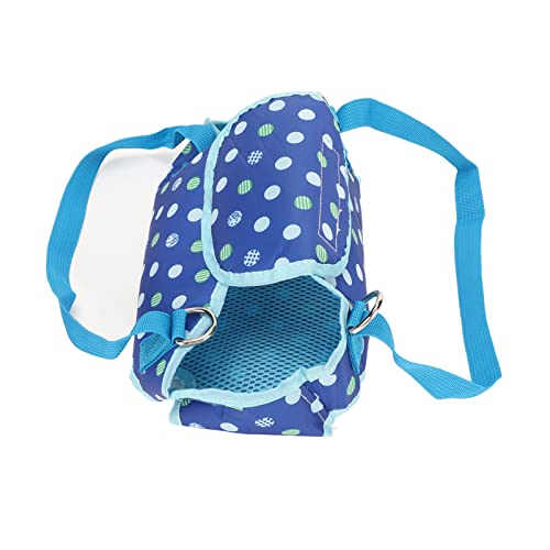 Shanrya Haustier-Hebeleinen Bequeme und Atmungsaktive Hundeleinen Mehrzweck-Reise-Polyester für Kleine Hunde (Blau) von Shanrya
