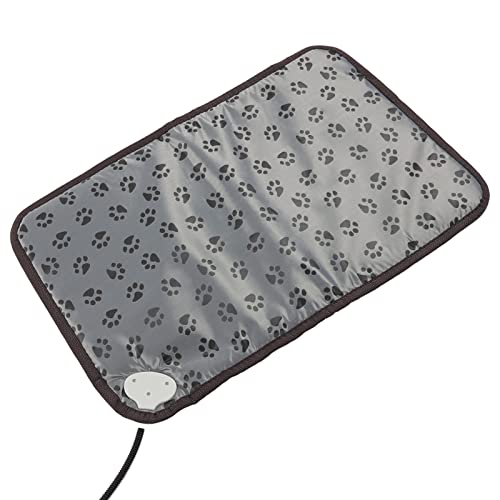 Shanrya Heizkissen für Haustiere, Beheiztes Bett für Haustiere, Gleichmäßige Sichere Wärmeableitung, wasserdichte, Verdickte Digitalanzeige für Haustiere; (EU-Stecker 230V) von Shanrya