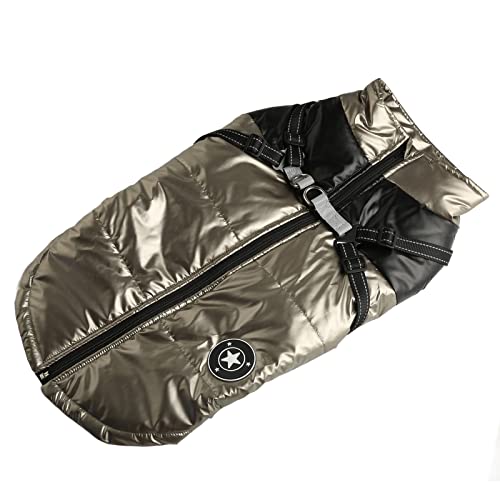Shanrya Hundejacke für Kaltes Wetter, Lockerer Kragen, Polyester-Baumwolle, Hunde-Wintermantel, Verhindert Haarausfall für Mittelgroße Hunde Im Innenbereich (7XL) von Shanrya