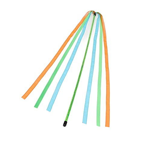 Shanrya Katzenspielzeug, Katzenschnur, Buntes, Lustiges, Weiches Band für Kätzchen für den Innenbereich Shanrya Katzenspielzeug, Katzenschnur, Buntes, Lustiges, Weiches Band für Kätzchen für den Innenbereich von Shanrya