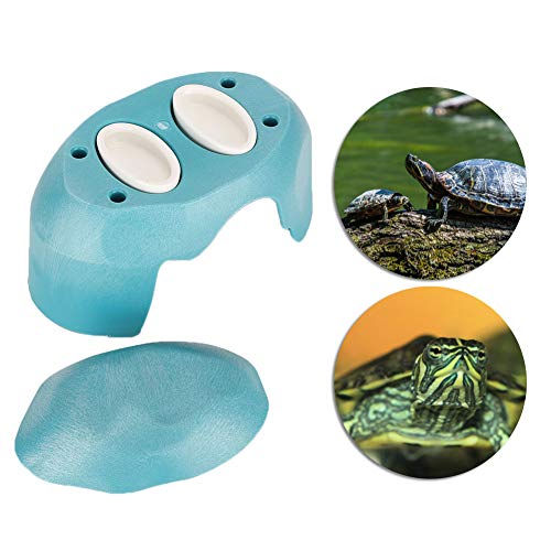 Shanrya Landschaftsschildkröten-Versteck, Pet Reptile Hide, für Reptilien Lake Blue Belt Accessories von Shanrya