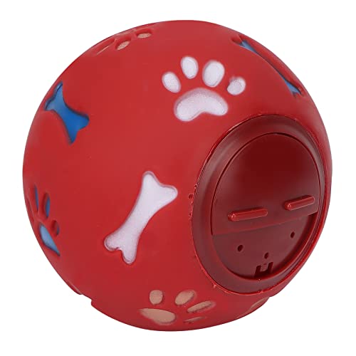 Shanrya Leckagefutterball für Hunde, ABS-Hundespielzeugbälle, hohles Design, interaktives Multifunktionsgerät, 11 cm Durchmesser für von Shanrya